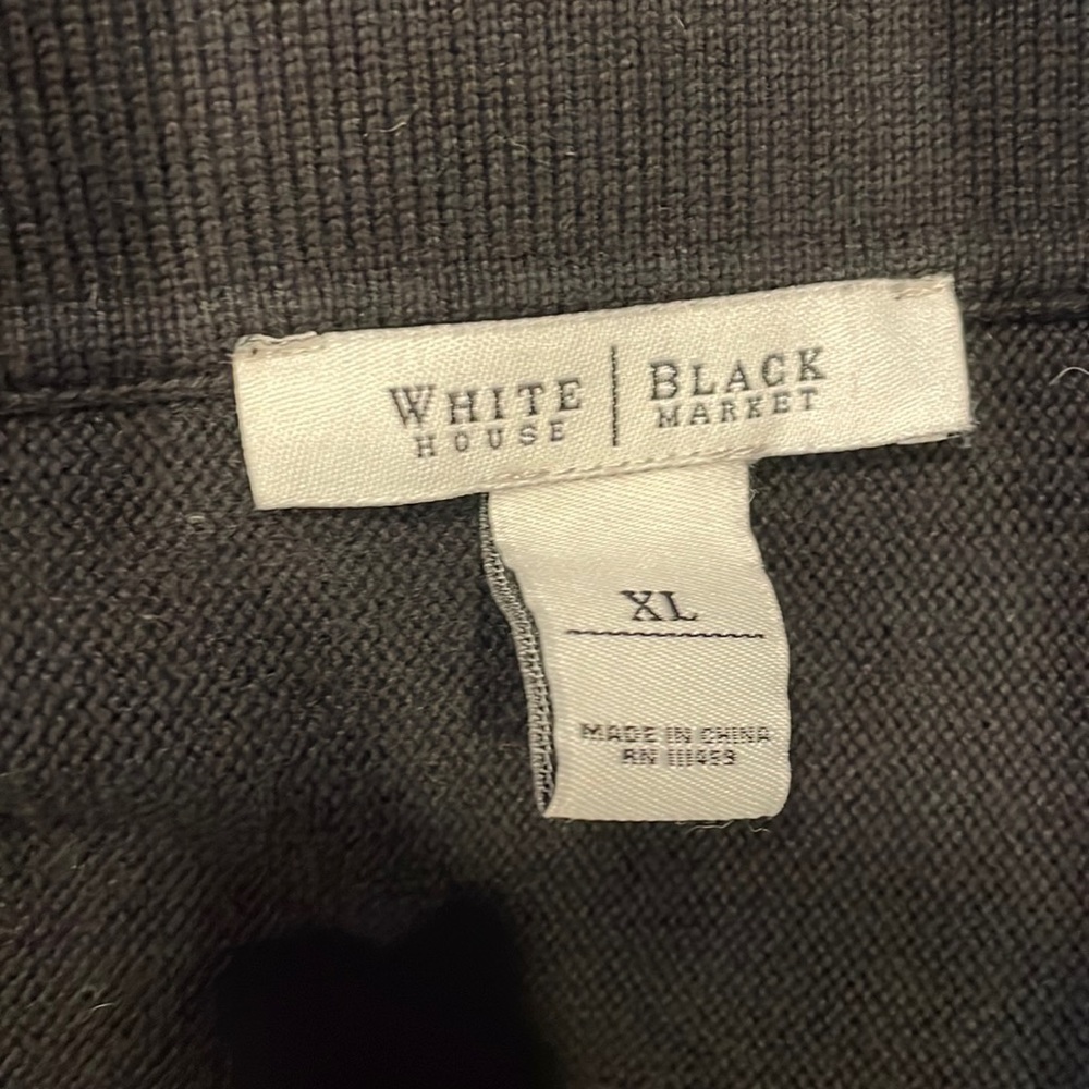 WHBM Cowl neck batwing sleeve sweater - Picture 5 of 6